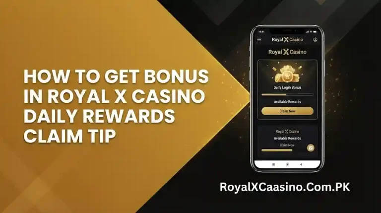 Get Bonus in Royal X Casino
