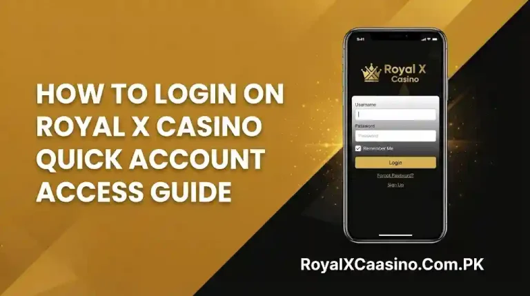 Login on Royal X Casino
